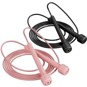 2 Pack Adjustable Jump Ropes for Fitness