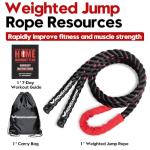 3LB Weighted Jump Rope for Fitness Training