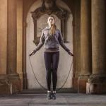 Adjustable Jump Rope for Fitness - Pink