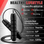 Junkin Adjustable Jump Ropes for Fitness - 12 Pack