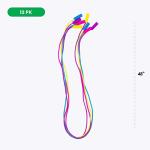 Boley Kids Jump Rope Set - 12 Durable Ropes