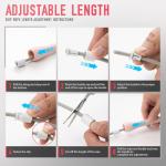 CINDALOG Adjustable Jump Rope Set for All Ages