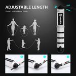 Adjustable Jump Rope with Counter and Bearings