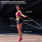 2 Pack Adjustable Jump Ropes for Fitness
