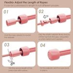 2 Pack Adjustable Jump Ropes for Fitness