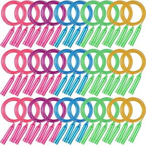 30 Colorful Adjustable Jump Ropes for Kids
