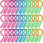 30 Colorful Adjustable Jump Ropes for Kids