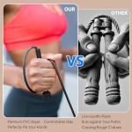 2 Pack Adjustable Jump Ropes for Fitness