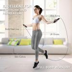 Adjustable Jump Rope for Home Fitness Workouts