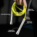 Adjustable PVC Jump Rope for Fitness and Cardio