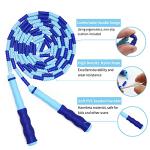 Leeboom Adjustable Tangle-Free Jump Rope for Fitness