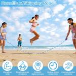 Adjustable Tangle-Free Jump Rope for Kids