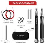 Huhloch Speed Weighted Jump Rope for Effective Workouts