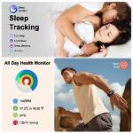 Slim Fitness Tracker with Heart Rate Monitor