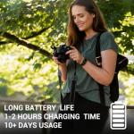 Runlio 1.47” Waterproof Fitness Tracker Smartwatch