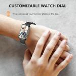 Runlio 1.47” Waterproof Fitness Tracker Smartwatch