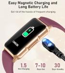 Smart Fitness Watch with Heart Rate and Sleep Tracking