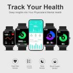 Fitness Tracker Smart Watch for iPhone and Android