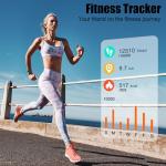 Smart Fitness Tracker Watch with Heart Rate Monitor