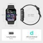 Blackview 2025 Smart Fitness Watch with Call Features