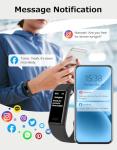 Cloudpoem Waterproof Fitness Tracker with Heart Monitor