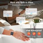 Smart Fitness Tracker Watch with Alexa, 120+ Modes