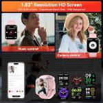 Smart Fitness Tracker Watch with Alexa, 120+ Modes