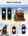 Cloudpoem Waterproof Fitness Tracker with Heart Monitor