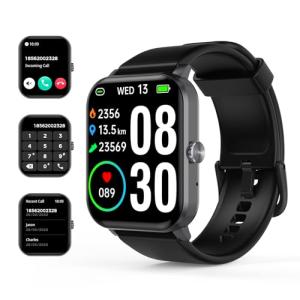 1.85'' HD Smartwatch with Fitness Tracker & Call Option