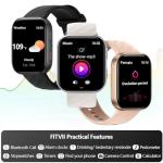 FITVII Smart Fitness Tracker with Heart Rate Monitor