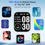 1.85'' HD Smartwatch with Fitness Tracker & Call Option