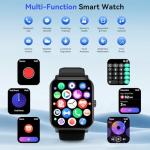 1.85'' HD Smartwatch with Fitness Tracker & Call Option