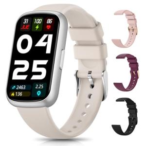 Smart Fitness Tracker Watch with Heart Rate Monitor