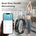 Waterproof Fitness Tracker Smart Watch for All