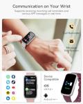 Smart Fitness Tracker Watch with Heart Rate Monitor