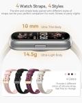 Smart Fitness Tracker Watch with Heart Rate Monitor