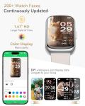 Smart Fitness Tracker Watch with Heart Rate Monitor