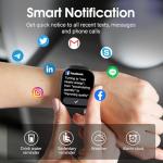 Smart Fitness Watch with Call Function and Heart Rate