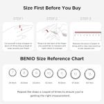 BENIO Gen 2 Smart Fitness Tracker Ring 5ATM