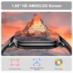 1.85'' AMOLED Fitness Tracker Smartwatch with 100+ Modes