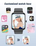 GRV Waterproof Smartwatch Fitness Tracker for iOS/Android