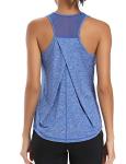 Bright Blue Women's Racerback Yoga Tank Top