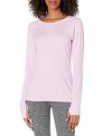 Women’s Long Sleeve Workout Top - Brushed Tech Stretch