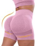 Women's High Waisted Booty Shorts - 4 Pack