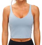 Women’s Padded Wirefree Longline Sports Bra