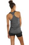 Icyzone Women's Racerback Workout Tank Tops - 3 Pack