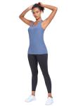 5 Pack Women's Athletic Tank Tops, Racerback Styles