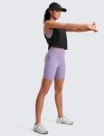 Women's Pima Cotton Cropped Workout Tank Top