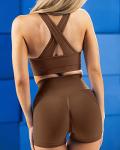 Womens Seamless High Waist Butt Lifting Shorts