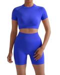 RXRXCOCO Women's Seamless Scrunch Butt Workout Set